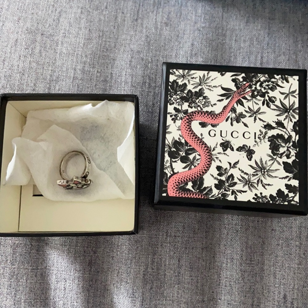 Gucci Boston Terrier Ring
